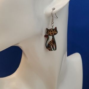 Cat Earrings